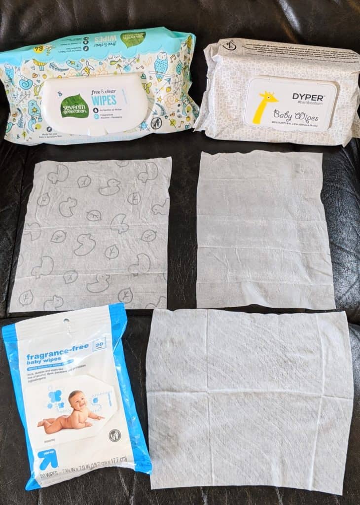 wipes compared
